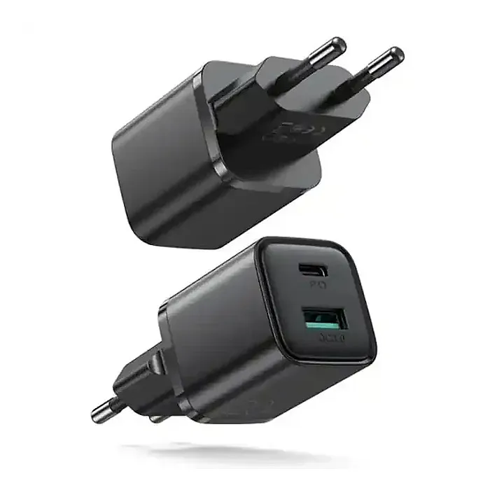 Joyroom Jr-QP207 20W Dual Port PD+QC3.0 Mini Fast Charger...